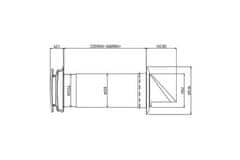 HACO Zidna jedinica za povrat topline Wall-mounted heat recovery unit SRJ 3 W