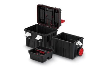 Kistenberg Kutija za alat SUITCASE HEAVY modular, with wheels + metal locks, 450 x 360 x 640 mm, 18