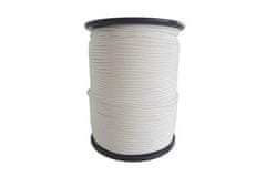 Enpro Kabel Braided cord with PA core 6 mm, 100 m, white