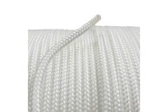 Enpro Kabel Braided cord with PA core 6 mm, 100 m, white