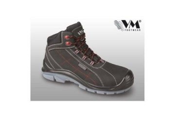 VM Footwear Radne cipele Ankle safety shoes, full leather OXFORD 5130-S3 NON METALIC v.46
