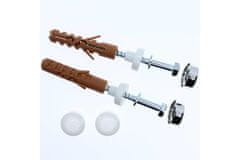 Enpro Set za montažu WC školjke WC fixing kit, 6 x 80 mm, H10 NY, white/chrome