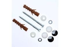 Enpro Set za montažu WC školjke WC fixing kit, 6 x 70 mm, H10 NY, white/chrome