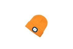 Ostatní Šešir s naglavnom lampom EURO tools 350252 Winter hat with LED flashlight orange