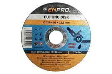 Enpro Rezni disk Metal cutting disc O 115 x 1.0 x 22.2 mm