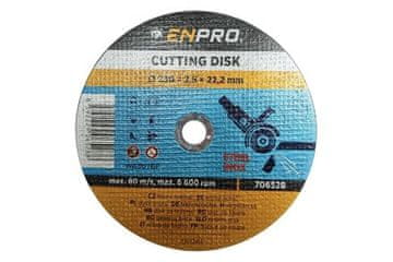 Enpro Rezni disk Metal cutting disc O 230 x 2.5 x 22.2 mm
