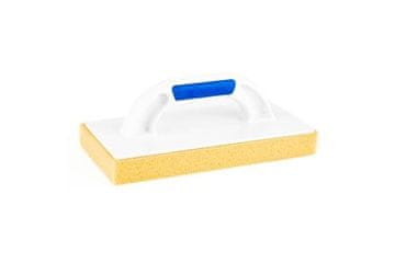 Kubala Lopatica Plastic trowel with SWEPEX foam cut X, washing tiles after grouting, 2k soft type handle, 140 x 280 mm