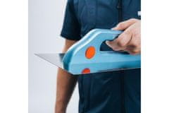 Kubala Lopatica Smooth stainless steel trowel, 130 x 380 mm, wooden handle M