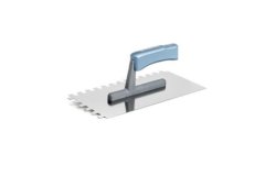 Kubala Lopatica Stainless steel trowel, 10 mm tooth, 270 x 130 mm, wooden handle M