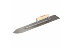 Kubala Lopatica Steel pointed trowel, 600 x 90 mm, wooden handle