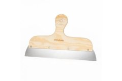 Kubala Lopatica Stainless steel facade spatula, 500 x 48 mm, plywood handle