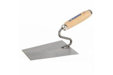 Kubala Žlica Spoon, ground steel, 180 x 120 x 80 mm, wooden handle