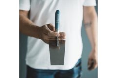 Kubala Žlica Stainless steel spoon, 180 x 120 x 80 mm, 1 mm thick, wooden handle M