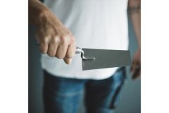 Kubala Žlica Stainless steel spoon, 180 x 120 x 80 mm, 1 mm thick, wooden handle M