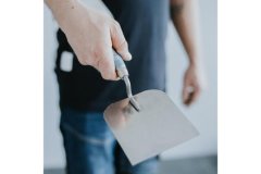 Kubala Žlica Stainless steel spoon, 50 mm, wooden handle M