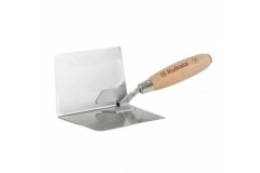 Kubala Žlica Stainless steel corner spoon, internal, 97 x 140 mm, wooden handle