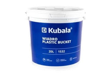 Kubala Plastična kanta Plastic bucket with lid and scale, 20 l