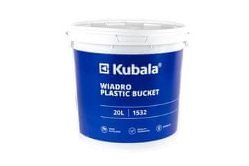 Kubala Plastična kanta Plastic bucket with lid and scale, 33 l