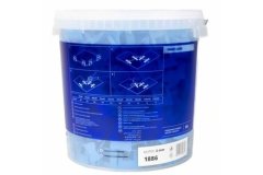 Kubala Kopče Smart Level Clips, 2 mm, 800 pcs + 20 l bucket