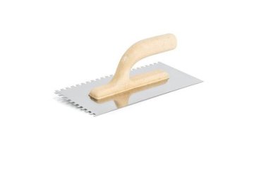 Kubala Lopatica Stainless steel trowel ECO LINE, tooth 6 mm, 270 x 130 mm