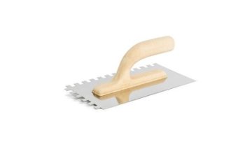 Kubala Lopatica Stainless steel trowel ECO LINE, tooth 10 mm, 270 x 130 mm