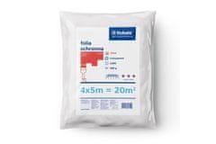 Kubala Pokrivna folija LDPE covering film, translucent, 25 µm, 4 x 5 m