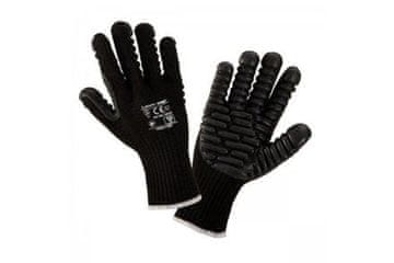 LAHTI PRO Rukavica Anti-vibration Gloves L290110P, black, size 10 PRO, head card