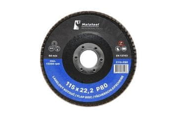 Ostatní Brusni kotač Flap disc ? 115 x 22.2 mm, P80, VSM Zirconium