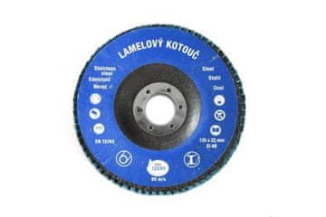 Ostatní Brusni kotač Flap disc ? 125 x 22 mm, P40, Zircon Classic