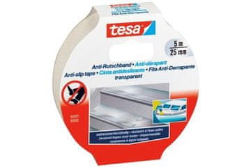 Tesa Protuklizna traka Anti-slip tape 55587, 5 m x 25 mm, transparent