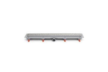 Enpro Odvod u podu Linear floor drain 650 mm, D 40 mm, lateral, square mat