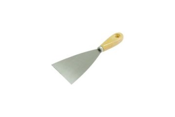 MEGA Lopatica Spatula steel, 50 mm, wooden handle