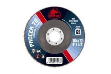 STAYER Lamelni disk Flap disc 115 x 22 mm, Z60, PROCER 72