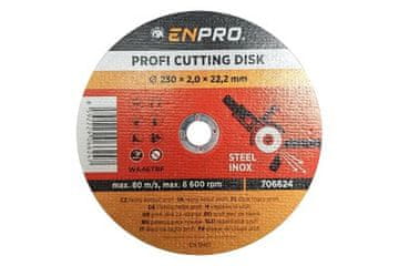 Enpro Disk za rezanje metala Metal cutting disc PROFI, 230 x 2 x 22.2 mm