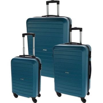 ProWorld Set plastičnih putnih kofera KO-FB5000460 3 pcs 50 / 60 / 70 cm kerosene