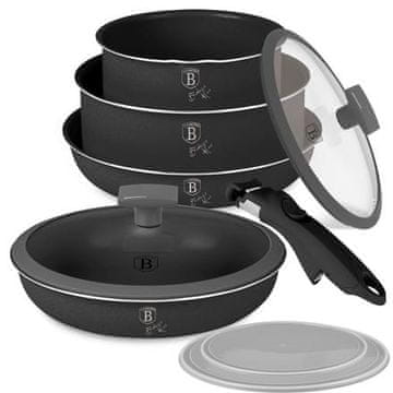 Berlingerhaus Set posuđa BH-8256 9 ks Anthracite Collection