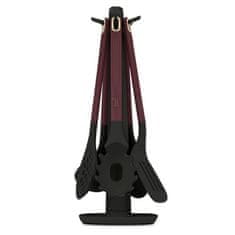 Berlingerhaus Set kuhinjskog alata BH-8620 with stand, 6 pcs, matte bordeaux