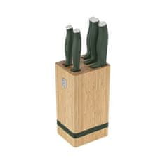 Berlingerhaus Set noževa BH-2751 with stand BAMBOO 6 pcs Matte Green Collection