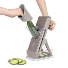 Berlingerhaus Ribež za povrće BH-8798 with 4-in-1 container Taupe Collection