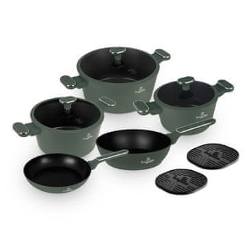 Berlingerhaus Set posuđa BH-8207 10 ks Matte green Collection