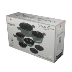 Berlingerhaus Set posuđa BH-8207 10 ks Matte green Collection