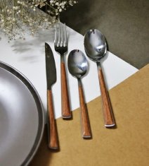 Ostatní Set pribora za jelo HT-22081576 16 pcs wood / stainless steel