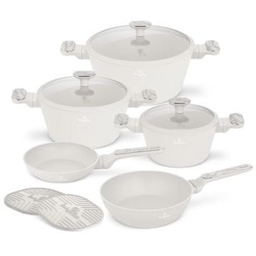 Berlingerhaus Set posuđa BH-8400 10 ks Sahara Marble Collection