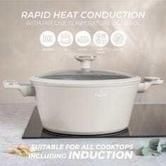 Berlingerhaus Set posuđa BH-8401 15 ks Sahara Marble Collection