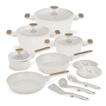 Berlingerhaus Set posuđa BH-8325 15 ks Sahara Nordic Collection