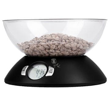 Berlingerhaus Kuhinjska vaga BH-9618 digital 5 kg with bowl Matte Black Collection