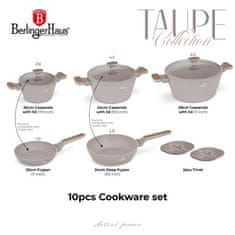 Berlingerhaus Set posuđa BH-8343 10 ks Taupe Nordic Collection