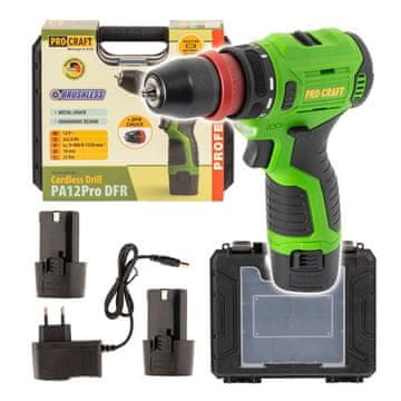 Procraft Aku odvijač PA12Pro DFR-2b-c
