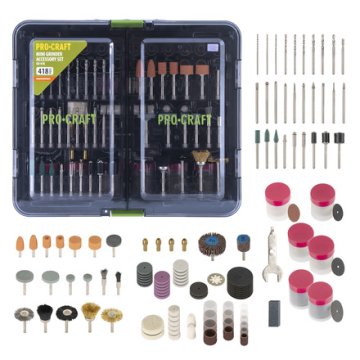 Procraft Set nastavaka za ravnu brusilicu GK-418