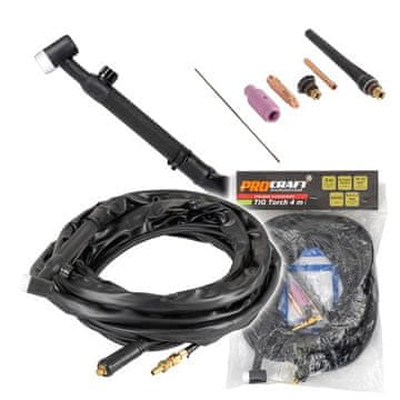 Procraft TIG plamenik za zavarivanje 4 mm Industrial